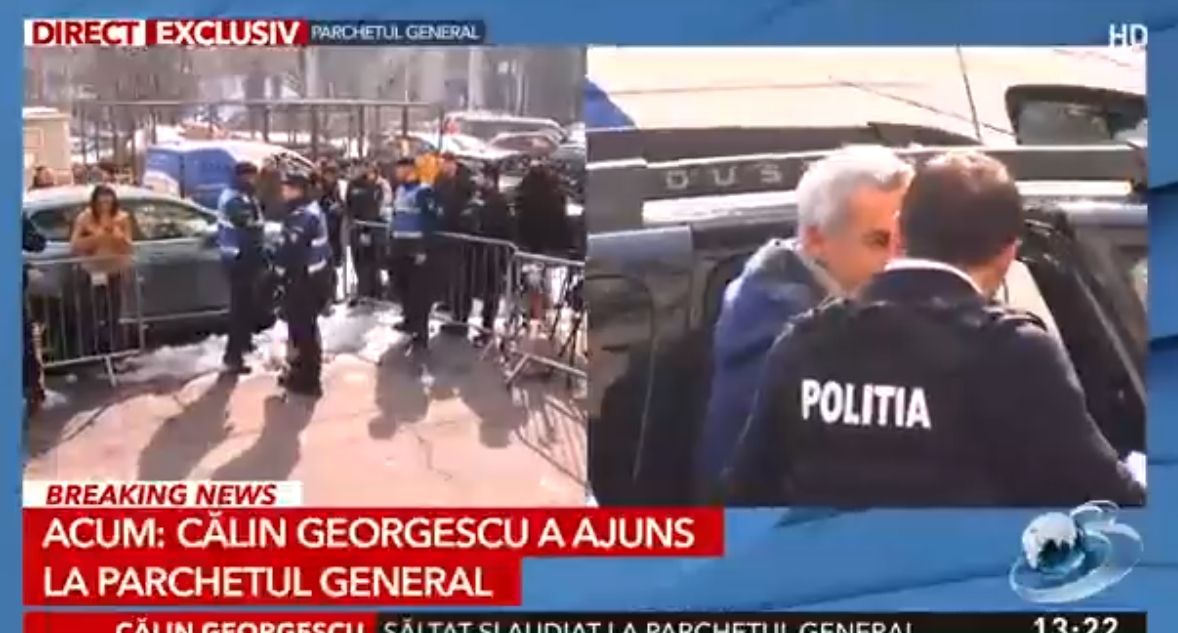 Călin Georgescu, adus la Parchetul General pentru audieri